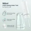 Diğer Oral Hijyeni Mornwell F29 Diş Su Jeti 3 Mod Su Diş Hal İplik Dişler için Oral Irrigator Şarj edilebilir Taşınabilir 180ml Su Tankı Diş Temizleyici 230720