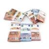 Autres fournitures de fête festive 2022 Faux billets de banque 10 20 50 100 200 500 Dollar Euros Accessoires de barre de jouets réalistes Copier la monnaie Movi Dhwvk