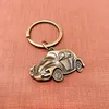 DIY Metal Cute Car Keychains Creative Taxi Key Rings Party Jewelry Accessories Gift for Boys