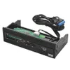 STW 3061 Kaartlezer 5 25 inch Intern Multifunctioneel Dashboard Voorpaneel USB3 0 Poort CF XD MS M2 TF SD smartcardlezer251P