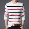 Mäns T-shirts Mens Pullovers Luxury OM Brand TB Dog broderi stil män tröja stickad pullover stickad topp varm om harajuku tröja j230721