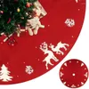 Kerstdecoraties 60/90/100 cm boomrok tapijt voor jaar Xmas ornamenten feestelijke feestartikelen navidad
