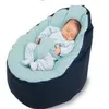 Intera-PROMOZIONE multicolor Baby Bean Bag Snuggle Bed Sedile portatile Nursery Rocker multifunzionale 2 top baby beanbag chair yw219V