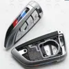 4 Button Smart Card Car Key Shell Case For BMW 1 2 7 Series X1 X5 X6 X5M X6M F Class Remote Key Fob Cover Insert Blade230c