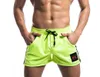 Shorts pour hommes hommes décontracté en cuir PU séchage rapide maillots de bain poche sport salle de sport lâche course troncs planche de natation surf