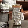 Gobelets en céramique Smart Coffee Thermos Cup Protection de refroidissement en acier inoxydable portable de haut niveau d'apparence accompagnant la tasse d'eau 230720