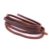 Flat Genuine Leather Cord Natural Leather Lacing Strip Cord Braiding String for Jewelry Making Braided Bracelets Necklaces Handbags Knife Sheaths