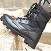 Boots Size 39-46 Men Military Army Camouflage Lace Up Safety Shoes Black Desert Combat Tactical Ankle