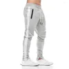 Calças masculinas Fato de treino listrado Calças de moletom de corrida Corredores masculinos Streetwear Roupas esportivas Roupas de ginástica Calças masculinas de treino