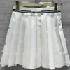 Sexy Frauen Plissee Kleid Weiß Kurzer Minirock Sommer Charmante Street Style Röcke