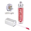 2021 Trend LED Light and Mirror Liquid Lipstick Whole Lipgloss Shinny Lip Gloss Cosmetics Prywatna marka dostawcy 334m