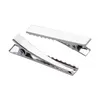 100 pçs Platinum Iron Flat Alligator Hair Clip Findings DIY Hair Accessories Making 34mm 46mm 57mm 77mm287s