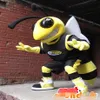 Özel Hornet Bees Maskot Kostümü Yetişkin Boyut Ekle Logo 269y