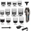 Clippers Trimmers TURBO barber hair clipper professional men hair trimmer LCD electric hair cutting hine salon tool haircut cord cordless x0728