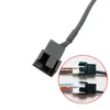USB To 3-Pin / 4-Pin Fan Power Adapter Cable with ON/Off Switch Input 5V To Output 12V Connector Cord for Computer Chassis Desktop PC Case Cooling Fan