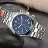 Высококачественные лучшие бренды Mens Watch Vacherxx Overseas Series серия роскошных многофункциональных хронографов Quartz WatchWrist Автоматические дизайнерские часы часов