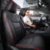 Fundas de asiento de coche personalizadas originales para Toyota rav4, 4 colores, protector de cuero, cojín de asiento, asiento trasero delantero, ajuste completo Sets247z