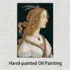 Toile faite à la main Art Sandro Botticelli célèbre oeuvre Portrait peinture de haute qualité