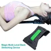 Boogvormige Rug Massager Nek Bescherming Kussen Acupunctuur Lumbale Cervicale Wervelkolom Brancard Voor Verlichting Chronische Hernia Disc320S