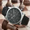 Wysokiej jakości najlepsza marka Glashuttes Oryginalna męska zegarek swobodny wodoodporny zegarek automatyczny wielofunkcyjny ruch chronograficzny ruch kwarcowy Montre Montre