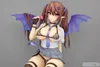 Anime Manga 22cm Native Pink Cat Mataro Sexy Girls Devilish Girl Rumiru 1/6 PVC Action Figure Adult Collection Model Toy doll Gifts