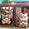 Aksiyon oyuncak figürleri kawaii cassy kedi yaz içecekleri seri kör kutu oyuncaklar gizemli figür anime sürpriz caja ornamnet model kızlar doğum günü hediyeleri 230720