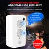 Hundkläder Ultraljud Bark Stopper Outdoor Repeller Shop Garage Anti-Noise Valp Barking Control Training Device237M