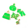 60pcs Alloy Jewelry Charms with gold plated and colorful enamel Mixed Delicated Fit For Women252D