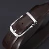 Belts Trendy Leather Belt Men's And Women's Cowhide Plain Pin Buckle Design Genuine Personalized Versatile A2904