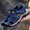 야외 샌들 여름 안티 슬립 가벼운 걷기 및 하이킹 남자 통기성 해변 훈련 운동화 신발 크기 38-48 230720