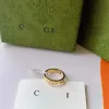 Anel de Casamento da Moda Anel de Designer Requintado Popular Banhado a Ouro 18k Clássico Acessórios de Jóias de Luxo Amantes Presentes para Mulheres 925prata
