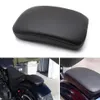 Car Seat Covers Motorcycle Rear Pillion Passenger Cushion Suction Cups Pad Softail Touring Universal321D