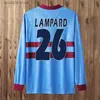 Fans Tops Tees 95 97 LAMPARD LAZARIDIS Retro voetbalshirts COTTEE DOWIE BISHOP DICKS DI CANIO FERDINAND KITSON Home Away 100TH voetbalshirt T230720