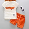 Clothing Sets Summer Toddler Boy Kids Children Clothing Set Baby Clothes Tshirt+Pants Suit Tracksuits For Boys 1 2 3 4 Years Z230725