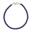 Lapis armband Strengen voor mannen lazuli Bead Bracelet Gold Hematiet Mens Blue Stone276w