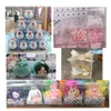 Present Wrap 6 12st Acrylic Candy Box Goodie Bags Clear Chocolate Plastic Wedding Party Favor Packing Box Pastry Container Jewelry Storage 230720