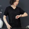 Фогорсская летняя женщина -блузя рубашка 2019 Новый шифоновый плюс плюс размером женщина летняя рубашка топы моды моды