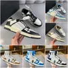 SKEL-TOP Sneakers Luxury Designer Men Spring Shoes Leather Bones Applique Upper EVA Footbed low-top High-top Sport Shoe Comfortable Top Quality Size 38-45