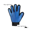 Dog Grooming Sile Pet Brush Glove Hair Cleaning Mas Supplies Cat Comb A01 Drop Delivery Home Garden Dhkgd