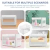 Storage Boxes Household Products Bathroom Corner Shelf 2 Tier Tray Cosmetics Stand Plastic Countertop Holder Home Supplies Student Dresser