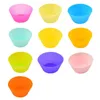 Cupcake Silicone Muffin Bolo Cup Mold Case Bakeware Maker Mold Tray Bakeware