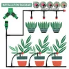 Sprutor Muciakie 50M5M DIY DRIP IRRIGATIONS SYSTEM Automatisk vattningsträdgårdslang Mikrosatser med justerbara drippare 230721