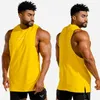 Herrtankstoppar varumärke kroppsbyggande coola fluorescerande färger tank top män gym-klädd sträng fitness gym skjorta muskel träning tank topp 230721