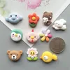 Fridge Magnets 612pc Cute Cartoon Mini Magnet Food Rabbit Flower Refrigerator Magnetic Stickers Home Decor 230721