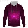 Męskie bluzy bluzy przyszłe technologia 3D drukowana moda męska bluza harajuku streetwear pullover jesna bluza unisex casual kurtka dresowa l230721