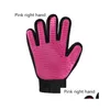 Dog Grooming Sile Pet Brush Glove Hair Cleaning Mas Supplies Cat Comb A01 Drop Delivery Home Garden Dhkgd