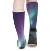 Strumpor hosier Northern Lights Men's Cute Socks Z230721