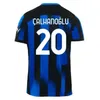 23/24 Spelarversion Lautaro Soccer Jerseys 2023 Homeinters Thuram Barella Mkhitaryan Shirt de Vrij J.Correa Football Uniform Sale