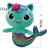 Nieuwe pop zeemeermin cake kat pop Gabby's Dollhouse kitten Knuffel