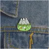 Pins Brooches Cam Enamel Pins Outdoors Tent Tree Mountain Forest Lapel Badges Jewelry For Men Women Children Drop Delivery Dhjtz